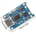 1/5pcs TP4056 Lithium Battery Charging Module Charging Charger TP 4056 (Micro USB/Type-C  5V 1.2A with Protection 1/2/pcs. 