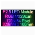 P2.5 Full Color  LED Panel 128*64 320x160mm 3 in 1 Led 1/32 Scan Panel Indoor SMD2121 Led Display Screen Led Video Advertising. 
