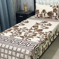 Crystal Cotton Single Size Bedsheet High Quality -Maliq Bedding. 