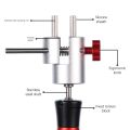 DSPIAE A T-HV Craft Tools Directional Table-top Vise for Modeler Bench Vise Universal Power Tool Parts Red Stainless Steel. 