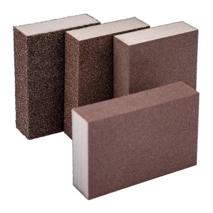 Sanding Block Washable and Reusable Sanding Sponge for Wood Drywall Metal Glasses Sandpaper Block Sand Paper Brick
