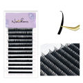 Wet Lashes Cosplay Eyelash Extensions 0.07mm Mink Spikes Lashes Manga Wispy Premade Russian A Shape Natural Eyelashes. 