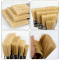 Wood Handle Paint Brush Natural Bristle Stiff Bristles for Oil Based Varnish Large Industrial Cleaning Brush Non Shedding. 