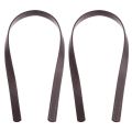 2Pcs PU Leather Shoulder Bag Strap Women Girls Bag Handles DIY Replacement Handle for Handbag Belt Bag Accessory. 
