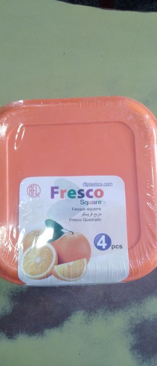 plastic containers set of 4 boxes 400ml, 800ml ,1200 ml 2000 ml