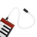 32/37 Keys Melodica Set Flexible Tube Pianica Two Mouthpiece ABS Plastic Melodica Accessories Black Instrument Replacement Parts. 