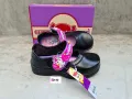 Student shoes black leather Velcro unicorn/pony unicorn/Pony by Gerry gang-no light. 