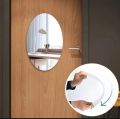 Flexible Makeup Mirror Sheets Self-Adhesive Mirror Tiles Non-Glass Mirror Stickers for Home Decoration. 