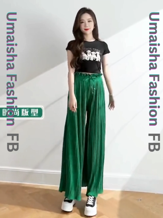 Soft & Stretchable China Linen Palazzo For Women .