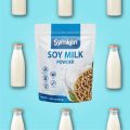 SYMKEN Sugar-free Soy Milk Powder 17.6 Oz (500g) | Vegan | High in Protein | Gluten free | Lactose free | Non-GMO | Plant-based | Non-Dairy | Added with Vitamins, Minerals, and Antioxidants. 