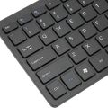 USB Wired Mini Keyboard, Slim Ergonomic Keyboard Small Compact Simple Wired Business Keyboard for Laptop and Desktop Computer, Plug and Play Small USB Keyboard. 