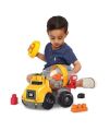 Mega Bloks CAT Cement Mixer Vehicle with 8 Building Blocks. 