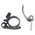 Aluminum Super Lightweight Detachable Column Clamp Suitable for Electric Scooter and Bicycle Parts. 