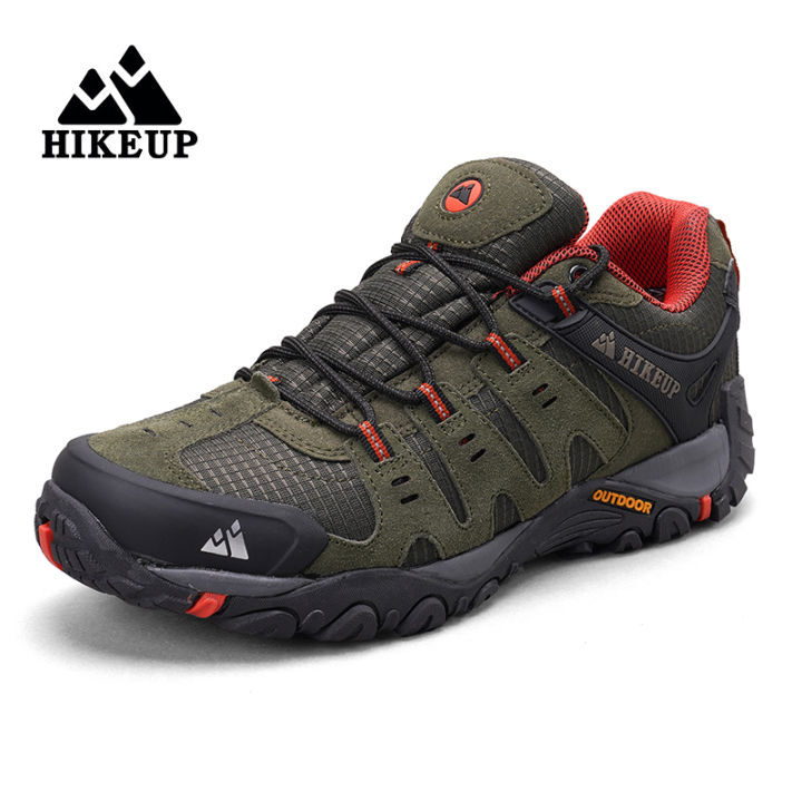 HIKEUP%20Men's%20Hiking%20Shoes%20Suede%20Leather%20Outdoor%20Shoes%20Wear-resistant%20Men%20Trekking%20Walking%20Hunting%20Tactical%20Sneakers%20-%20Image%204