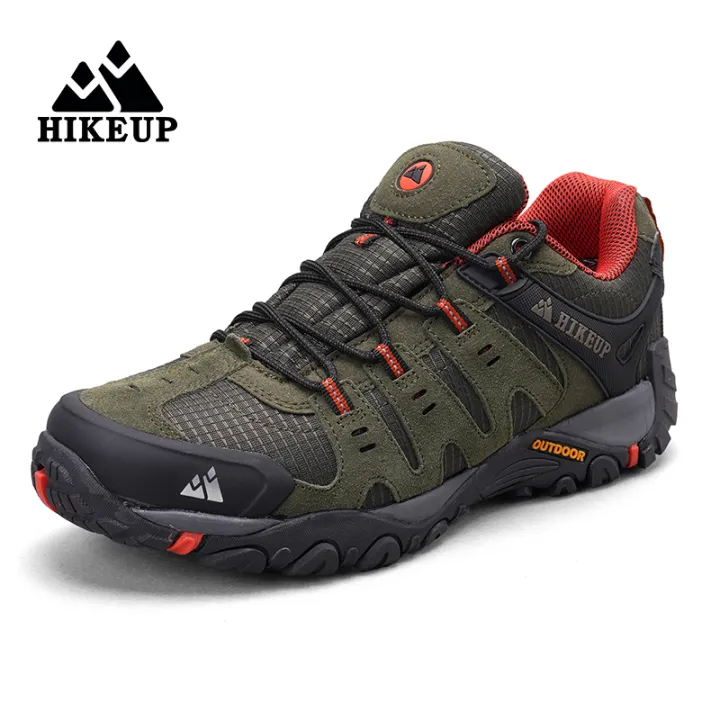 HIKEUP%20Men's%20Hiking%20Shoes%20Suede%20Leather%20Outdoor%20Shoes%20Wear-resistant%20Men%20Trekking%20Walking%20Hunting%20Tactical%20Sneakers%20-%20Image%204
