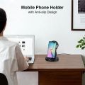 3 in 1 30W Fast Wireless Charger For Samsung Galaxy S23 S22 Ultra Watch 6/5/4 5 Pro Active 1 2 Buds 2 Pro/Pro Charging Station. 