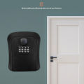 HEE RAK Key Lock Box 4-digit Code Password Storage Key for Home Wall Mounted Anti-theft Waterproof Outdoor Knob Safe Key Box. 