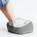 Inflatable Footrest Pillow PVC Foot Rest Air Pillow Cushion For Travel Office Home Leg Up Relaxing Feet Tools Under Desk. 
