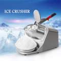 Supreme Buy Heavy Duty Electric Ice Crusher,300Watts and 32000RPM powerfull motor .Ice Shaver Machine For Home & Commercial, Snow Cone Maker Stainless Steel Body /With Extra 3 Sharp Blades (SILVER). 
