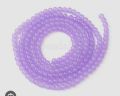100pcs 8mm light purple / lilac glass beads. 