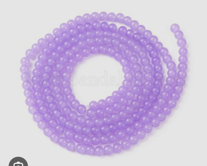 100pcs%208mm%20light%20purple%20/%20lilac%20glass%20beads%20-%20Image%202