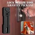 Compact Portable Lock Picks Set Padlocks Training Tool Set Multipurpose Locksmith Tool Kit for Beginners. 