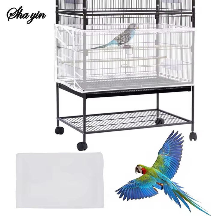 Illustration of Macaw Outdoor Bird Cage With Mosquito Net
