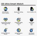 i20 Ultra Max Suit Smart Watch 10-in-1 set, 2.3" Large Screen, 7 Straps, AirPods 2 included , android/ OIS compatible, Bluetooth calling.. original product. 