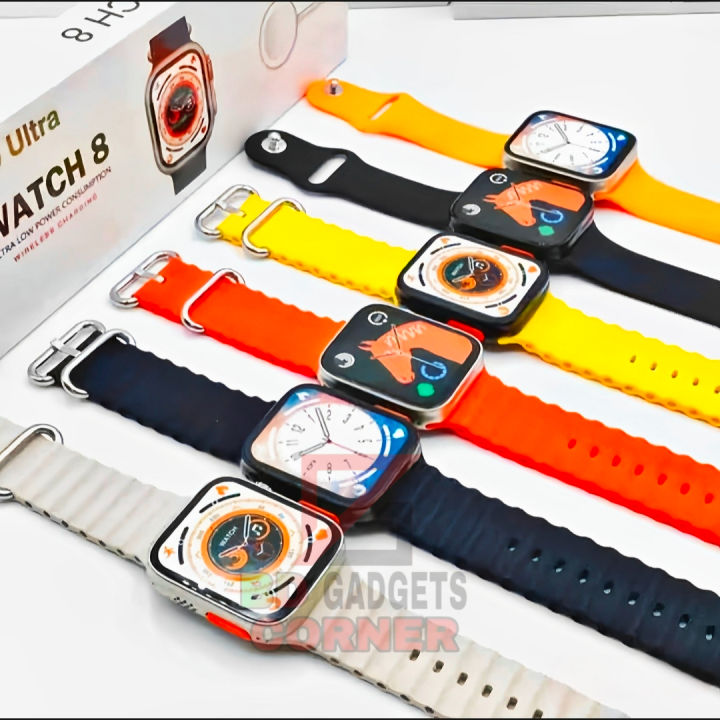 Smart Watch 8 Ultra For Apple Watch Ultra IWO Watch Ultra NFC Smartwatch Series 8 Bluetooth Call 2.2 Inch Wireless Fitness Watch