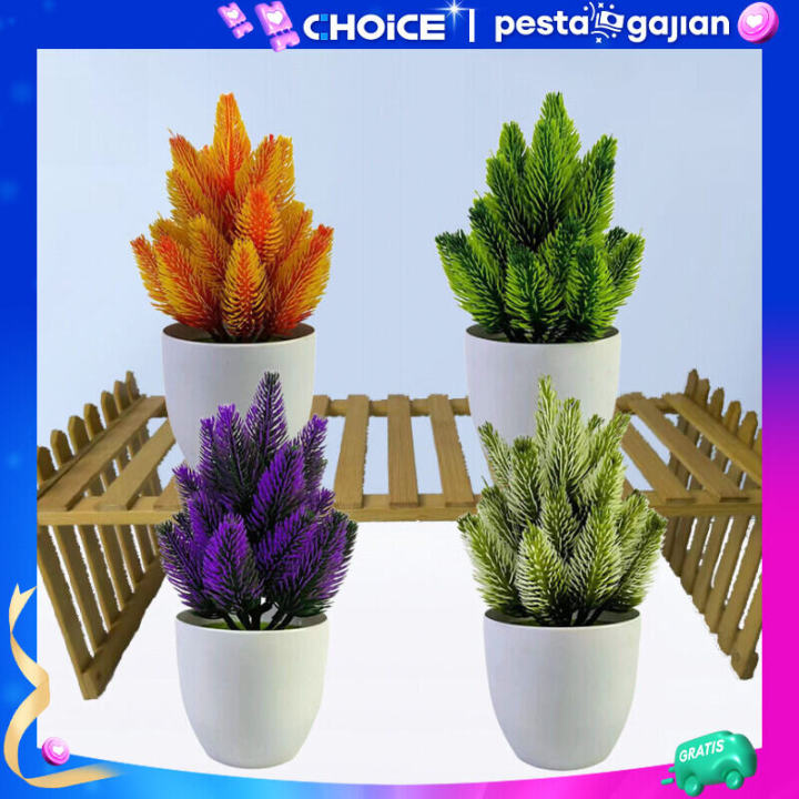 Plastic decorative flower plant pots | artificial flower decoration | display room | cod