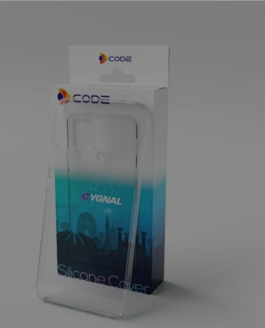 Dcode Cygnal 2 , Cygnal 2 Lite Transparent Shock proof Cover , 4 Corner Air Bag Case