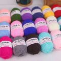 25g Soft Milk Cotton Knitting Yarn Anti-Pilling High Quality Knitting 4ply Cotton Yarn For Crochet Scarf Sweater Hat Doll Craft. 
