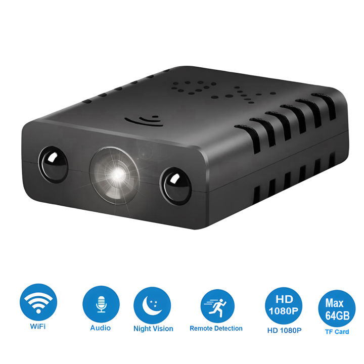 Full HD 1080P Mini IP Cam XD WiFi Night Vision Camera IR-CUT Motion Detection Security HD Video Recorder Support TF Card