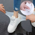 Reusable Non-slip Rubber Rain Boots Shoe Covers Rainy Day Boots Women Men PVC Silicone Sole Overshoes Waterproof. 