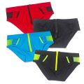 Men's Zipper Swim Briefs Swimming Triangle Short Summer Beach Pants Swimsuit Swimwear Male Bathing Suilt Surfing.