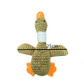 Funny Duck Cute Dog Plush Toys Pet Squeak Toy for Puppy Sound Wild Goose Teeth Cleaning Chew Toy for Small Middle Large Dogs.