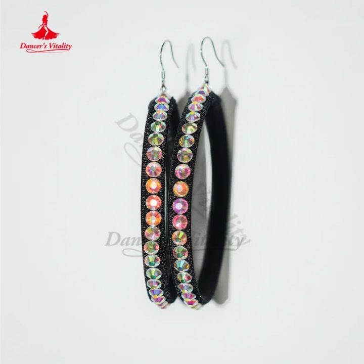 National%20Standard%20Latin%20Ribbon%20Professional%20Earrings%20Rumba%20Chacha%20Competition%20Earrings%20Adult%20Girls%20Black%20Accessories%20-%20Image%203
