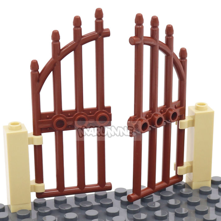 Marumine%20MOC%20Bricks%20Door%201x4x9%20Arched%20Iron%20Gate%20Accessories%20Compatible%2042448%20City%20Street%20View%20House%20Buidling%20Blocks%20Castle%20Parts%20-%20Image%205