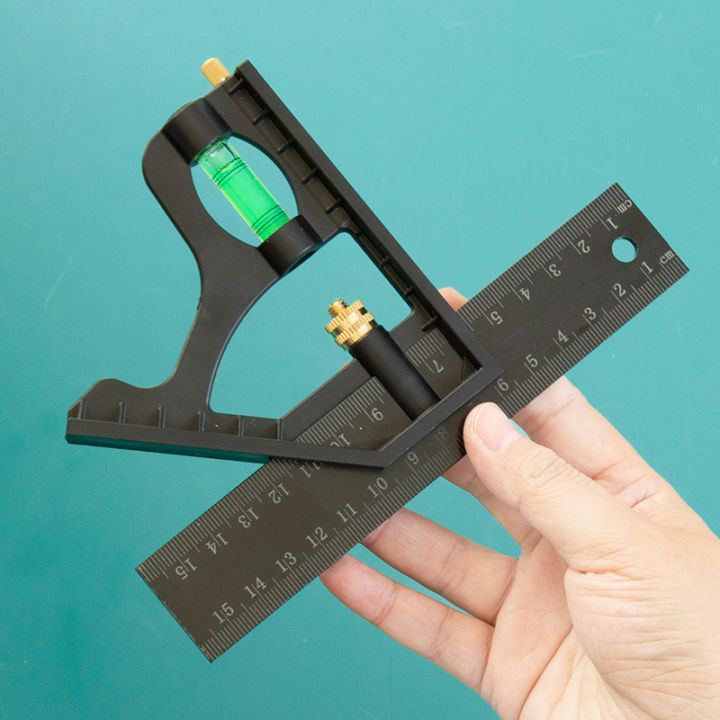 150/200/250mm%20Multifunctional%20Combination%20Movable%20Ruler%20Protractor%20Angle%20Ruler%20Level%20Aligner%20Inclinometro%20Woodworking%20Tools%20-%20Image%206