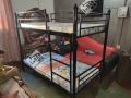 Metal Bunker Bed (Double Storey) / Double Dacker Space Saving Iron Bunk Bed. 