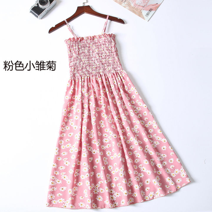 Summer%20Mini%20Dresses%20Fashion%20Female%20Elastic%20High%20Waist%20Casual%20Spaghetti%20Strap%20Sleeveless%20Dress%20Women%20Chiffon%20Dresses%20Vestidos%20-%20Image%207