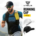 WRELS Running Cap Lightweight Mesh Brim Tennis Cap Breathable Quick Dry Sunscreen Hat Adjustable UV Protection Baseball Cap. 