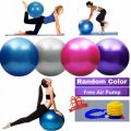 Anti Burst 75CM Gym Ball, Exercise ball with Air Pump,Yoga Ball. 