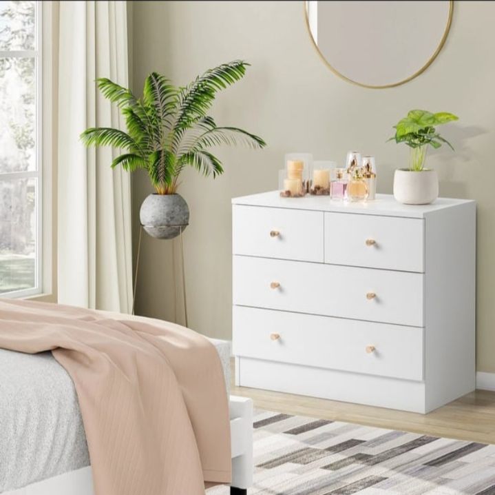 4 Drawer Dresser , Customized Color Design, Home Furniture Decor