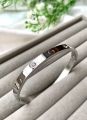Crystal Fashion bracelet Fashionable kara zirconia handcuff For girls Stainless premium quality Cartier Bangle new fashion jewelry. 