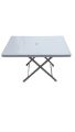 Pure plastic folding table | Outdoor and indoor use | Differnent beautiful colors | pure material| new design table. 