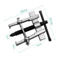 Two Claws Bearing Gear Puller Hand Tool 65mm Puller Remover Pump Pulley Wall Tools Hand Steel Type Straight N8U1.