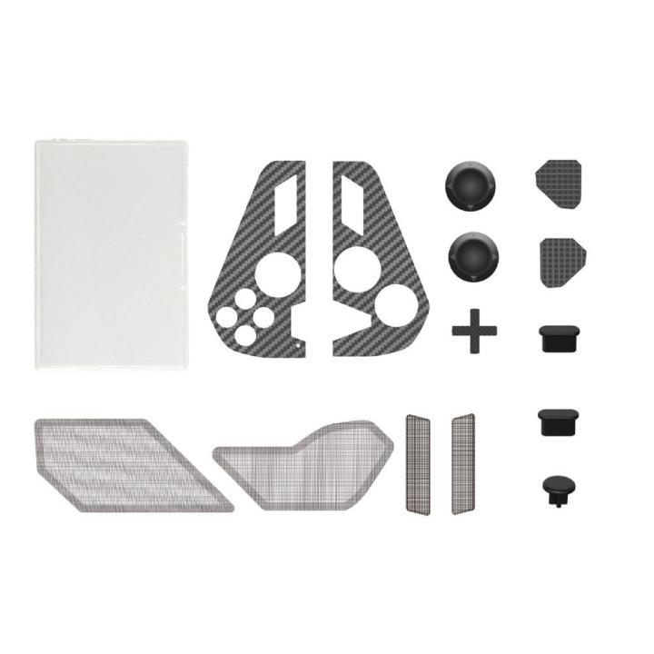 Dust Filter Kit for ROG for Xbox Ally/X Handheld Game Console Anti-Dust Mesh Filter Sticker with Silicone Plug
