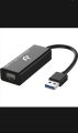 Rankie USB Network Adapter, USB 3.0 to RJ45 Gigabit 10/100/1000 Mbps Ethernet Internet Adapter (Black) Network Interface Controller Adapter. 