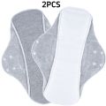 AIO Large Washable Graphene Incontinence Pads Cotton Panty Liner Heavy-flow Menstrual Pads Cloth Tampons Urinary Sanitary Pads. 